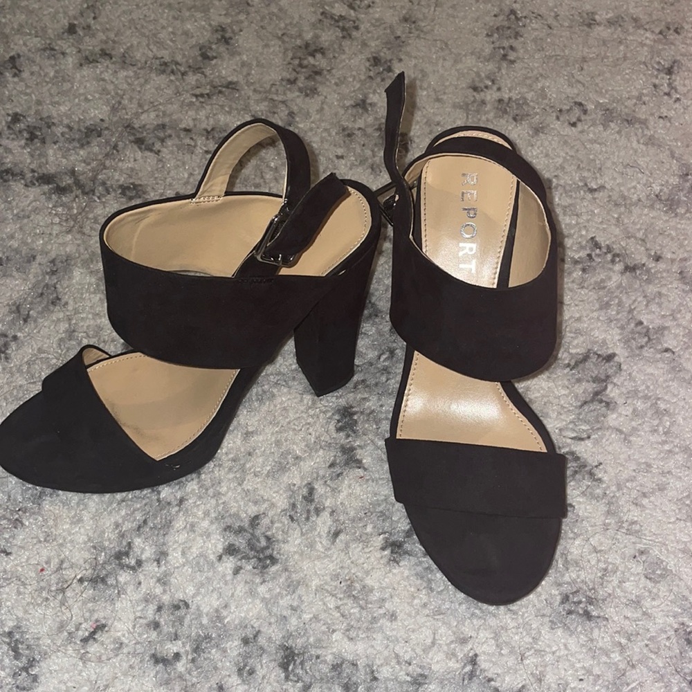 Black heels